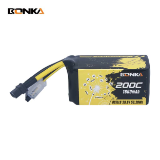 BONKA 1800mAh 200C 8S HEIM Series FPV Racing LiPo